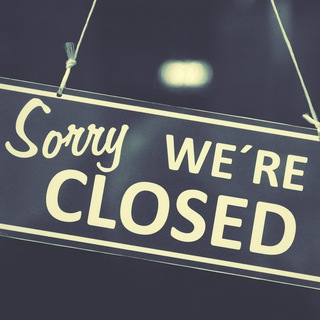 Sorry we are closed! imagem de grupo