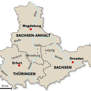 Vorgruppe "Sachsen, Sachsen-Anhalt und Thüringen" 그룹 이미지